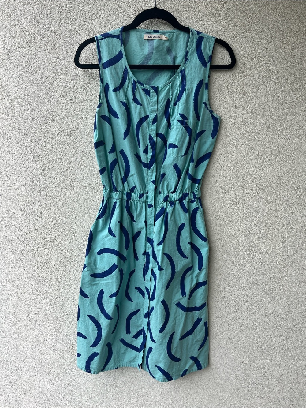 Bobo Choses Women's "David" Squiggle Dress - Picture 1 of 6